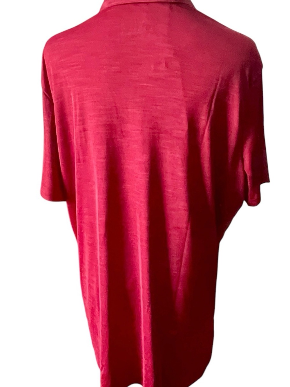 Adidas Women’s A403 Mélange Golf Polo 2XL NWT Burgundy - Picture 6 of 12